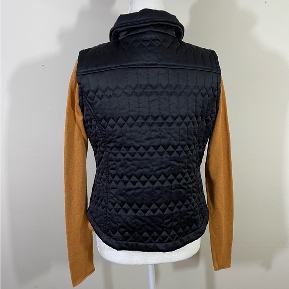 Context sz med black quilted vest in very soft fabric - Picture 2 of 12